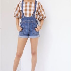 Pilcro Slouchy Overalls